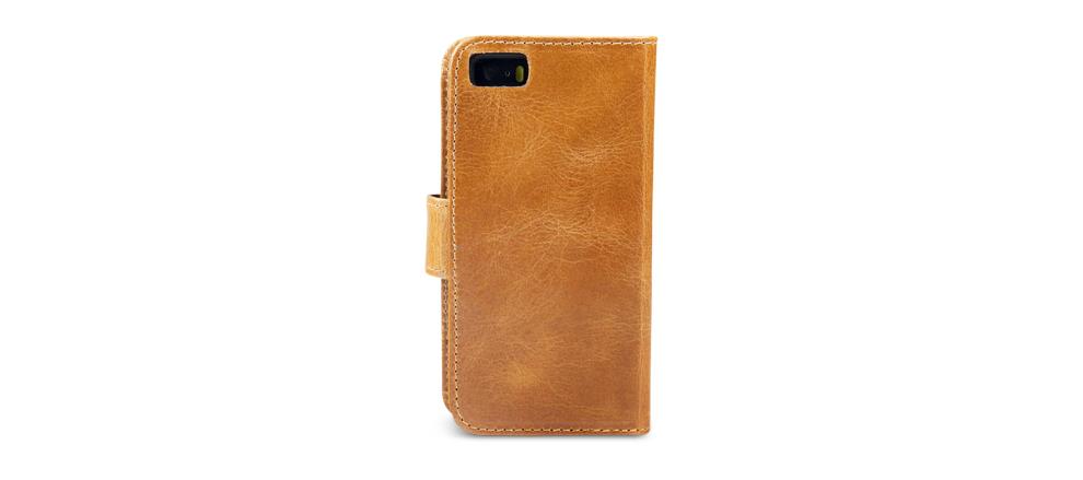 9417669 Dbramante LY5EGT000665 Lynge til iPhone 5/5S/SE - Golden Tan Lommebok og mobilcover i ett | dbramante